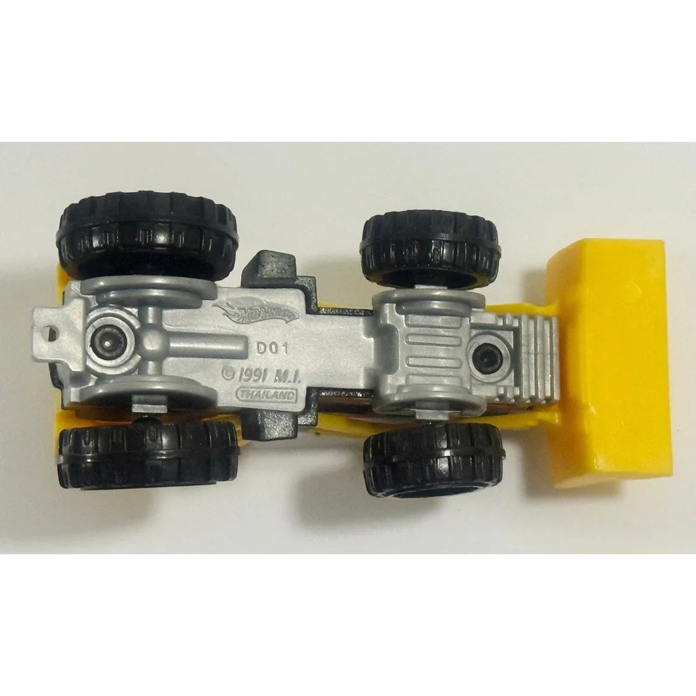 Hot‎ Wheels TRACTOR from 5 Pack LOOSE Black/Yellow 1991